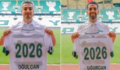 Konyaspor, Oğulcan Ülgün ve Uğurcan Yazğılı ile sözleşme yeniledi