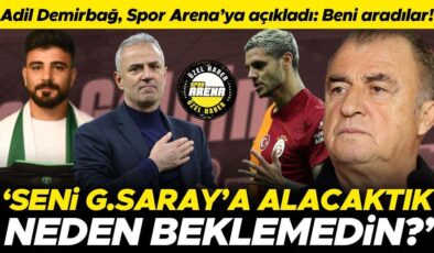 Konyasporlu Adil Demirbağ yıllar sonra itiraf etti: ‚Galatasaray transfer edecekti, Fatih Terim ve İsmail Kartal…‘