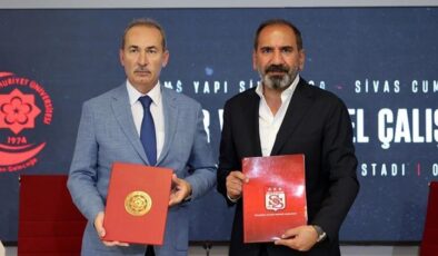 Sivasspor ile Sivas Cumhuriyet Üniversitesi arasında protokol imzalandı