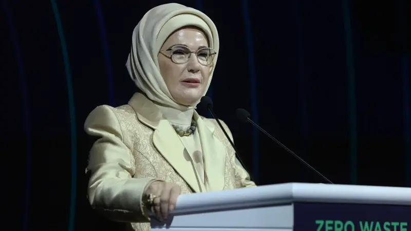 Emine Erdoğan: Gıda ve su israfı insanlık için artık bir beka meselesi