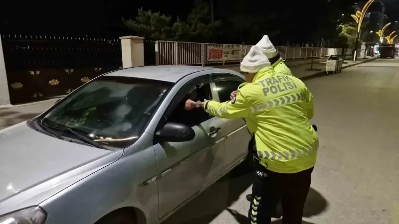 Çorum’da ekipler denetime çıktı: 30 araca ceza
