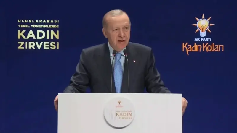 Cumhurbaşkanı Erdoğan konuşuyor