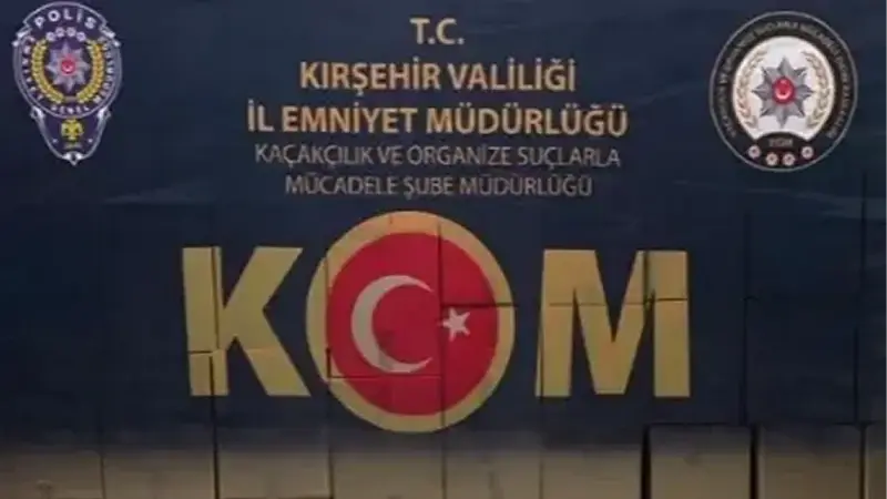 Kırşehir’de 1 milyon makaron bulundu