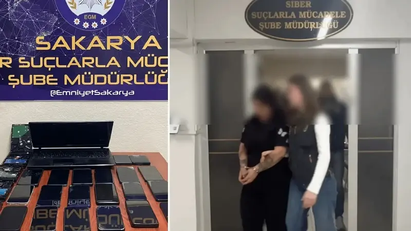 Sakarya merkezli 8 ilde dolandırıcılık operasyonunda 14 tutuklama