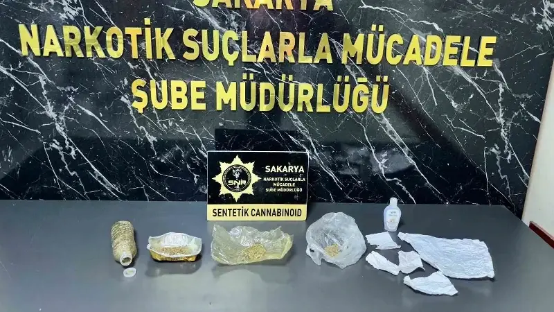 Sakarya’da 3 ayrı uyuşturucu operasyonu: 2 tutuklama