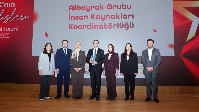 Albayrak Grubu İnsan Kaynakları Koordinatörlüğü’ne dördüncü kez “İK’nın Yıldızları” ödülü verildi