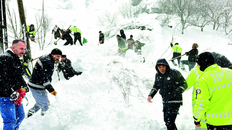 Çığ Van’da bir can aldı