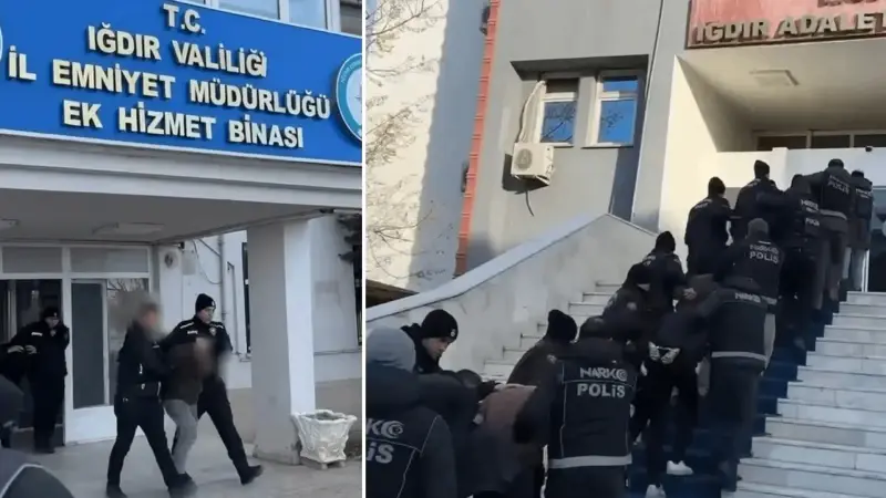 Iğdır’da uyuşturucu operasyonu: 12 kişi tutuklandı