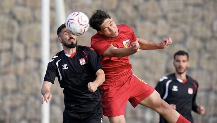 Sivasspor, Kayserispor’u tek golle geçti