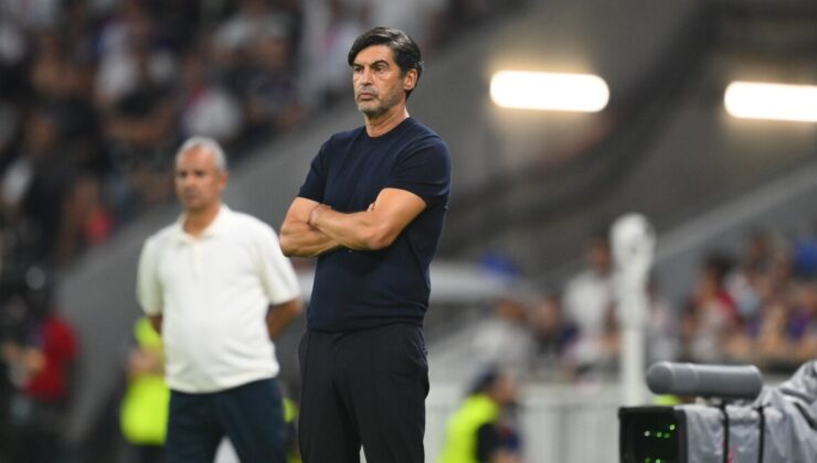 Paulo Fonseca’dan Fenerbahçe sonrası tepki!